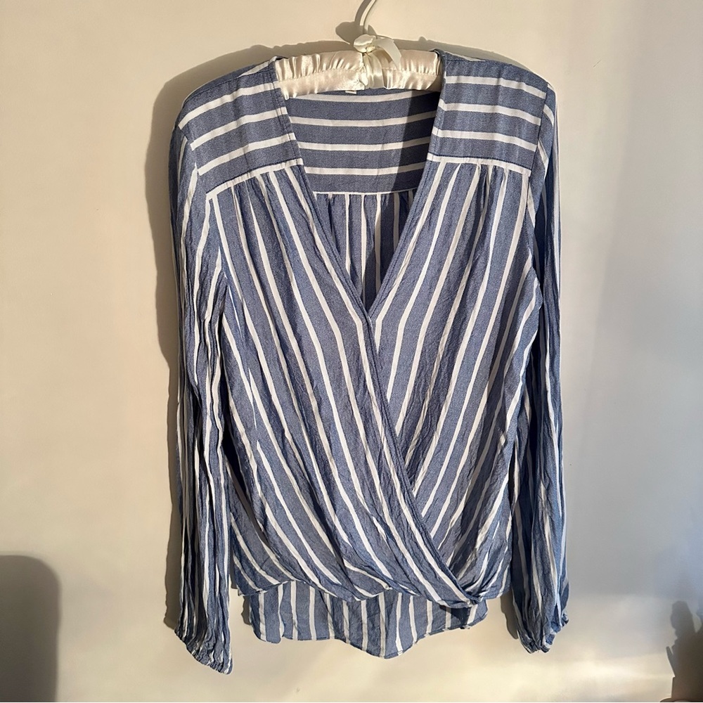 NWOT - Max Studio striped blouse